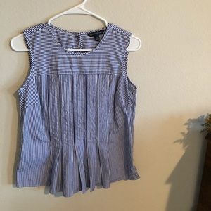 Blue Stripe Brooks Brothers Top
